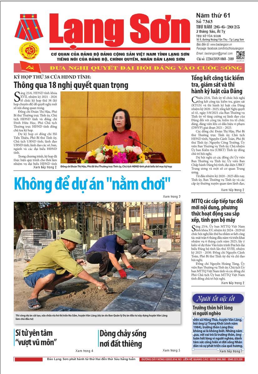 Số 7363 ngày 26/6/2025 
