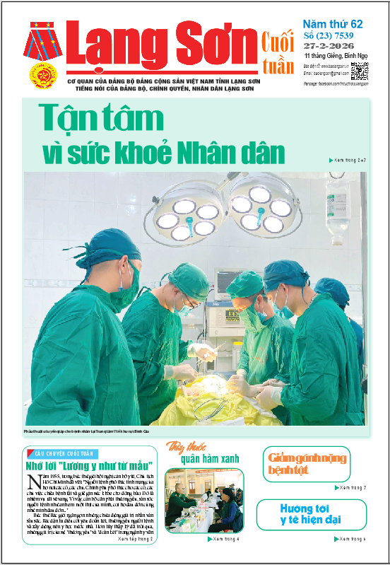 Số (23) 7539 Ng&agrave;y 27/2/2026