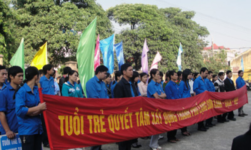 Tập hợp, đoàn kết thanh niên theo quan điểm của Bác Hồ