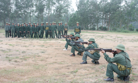 Bộ Chỉ huy Quân sự tỉnh Học tập tư tưởng Hồ Chí Minh về xây dựng nền quốc phòng toàn dân vững mạnh