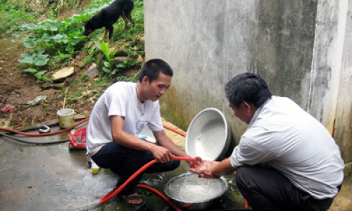 Tràng Các: Phát huy hiệu quả công trình nước sinh hoạt