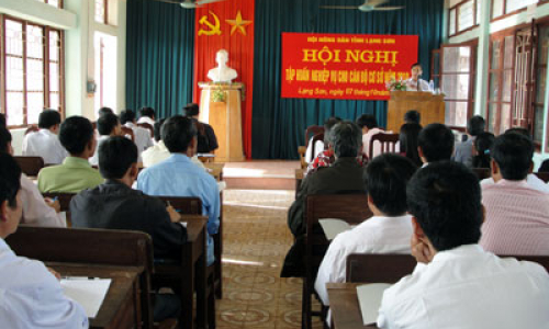 Hội Nông dân tỉnh: Khai mạc hội nghị tập huấn nghiệp vụ công tác Hội năm 2010