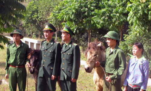 Đồn Biên phòng Tân Thanh: Gìn giữ sắc đào Việt Nam