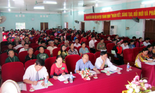 Hội LHPN huyện Tràng Định đại hội nhiệm kỳ 2011- 2016