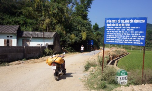 Ngân hàng Thế giới tài trợ thúc đẩy kinh tế - xã hội vùng khó khăn phát triển