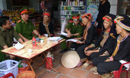 Công an huyện Bắc Sơn tăng cường công tác đảm bảo an ninh trật tự