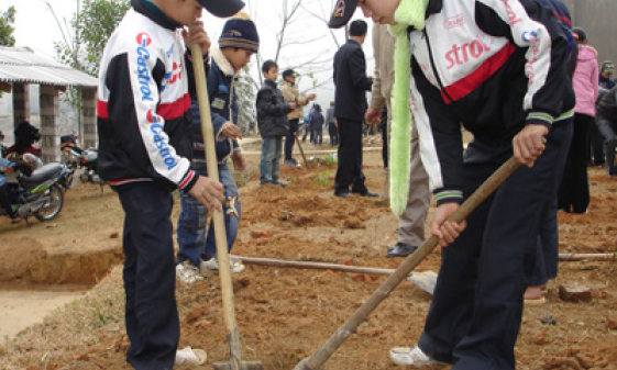 Trồng cây đầu xuân: Tạo đà cho trồng rừng 2012