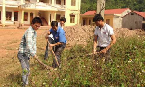 Sức trẻ vùng biên