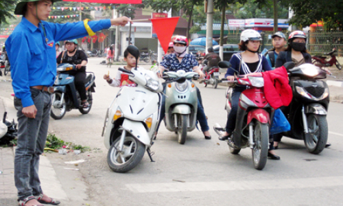 Thành phố Lạng Sơn tích cực hưởng ứng "Năm An toàn giao thông"