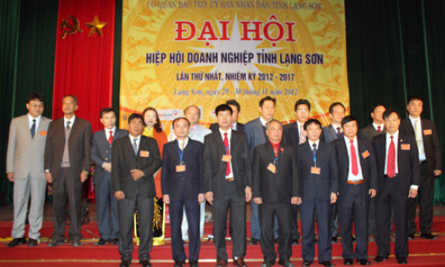 Đại hội Hiệp hội doanh nghiệp Lạng Sơn lần thứ Nhất, nhiệm kỳ 2012 – 2017