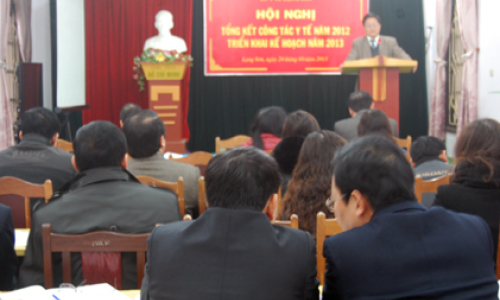 Ngành y tế triển khai nhiệm vụ năm 2013