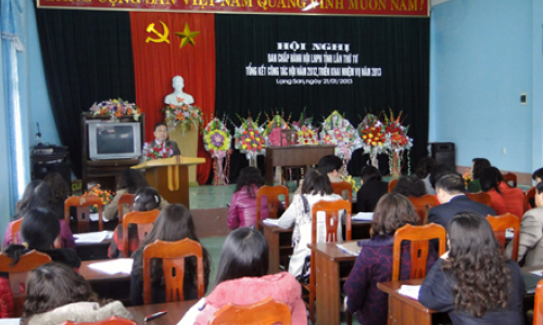 Hội LHPN tỉnh triển khai nhiệm vụ 2013