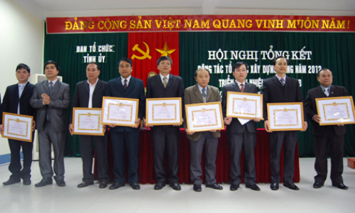 Triển khai công tác tổ chức xây dựng Đảng năm 2013