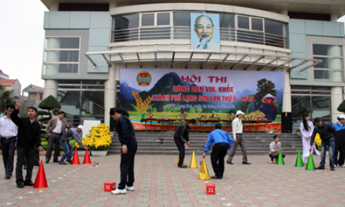 Thành phố Lạng Sơn: 128 thí sinh tham dự hội thi Nông dân vui, khoẻ