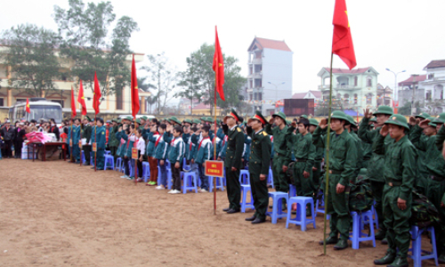 Tràng Định chú trọng xây dựng lực lượng dự bị động viên