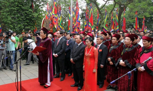 Phú Thọ: Tổ chức trọng thể Lễ dâng hương tưởng niệm các Vua Hùng