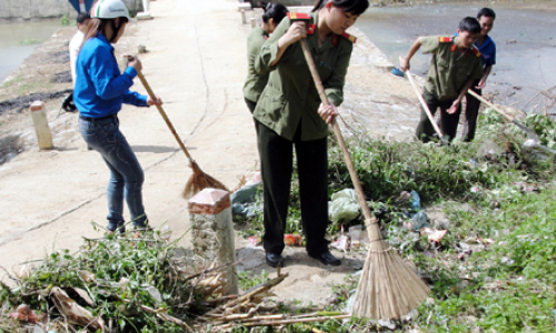 Xây dựng nông thôn xanh, sạch, đẹp