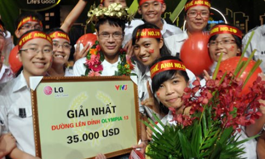 Nam sinh chuyên Bắc Giang vô địch Olympia 2013