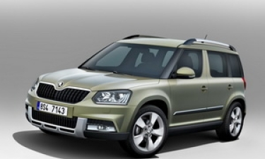 Lộ diện mẫu Skoda Yeti crossover đời 2014 cách tân