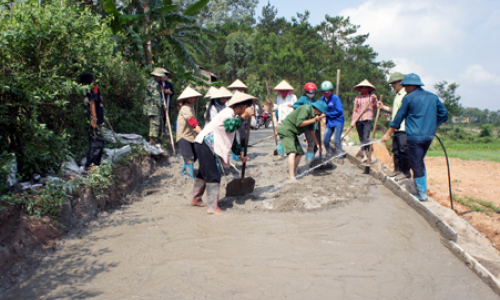 Lộc Bình đẩy mạnh phát triển cơ sở hạ tầng nông thôn