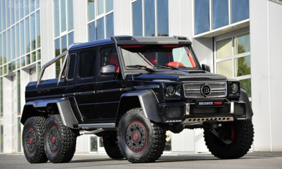 Mercedes G63 AMG độ Brabus - thách thức mọi địa hình