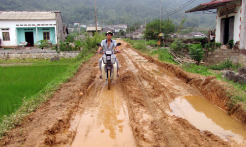 Phú Xá chưa phú vì đường sá