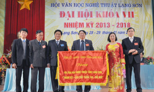 Hội văn học Nghệ thuật Lạng Sơn Đại hội khoá VII, nhiệm kỳ 2013- 2018