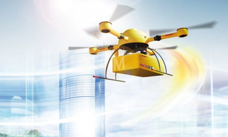 Bưu chính Đức cũng thử nghiệm giao hàng bằng UAV