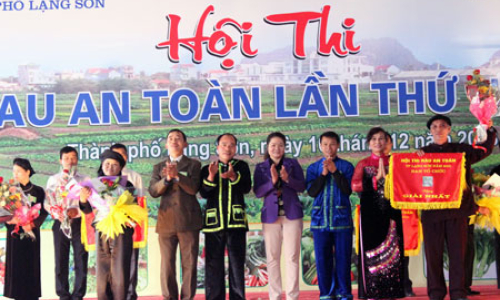 Hội thi rau an toàn thành phố Lạng Sơn: Vì sức khỏe cộng đồng