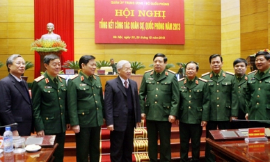 Hội nghị tổng kết công tác quân sự, quốc phòng năm 2013