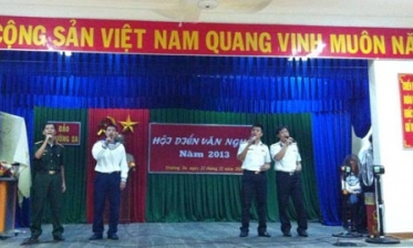 Trường Sa mừng Ngày thành lập Quân đội Nhân dân Việt Nam