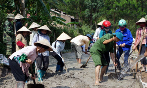 Động lực thúc đẩy nông thôn mới