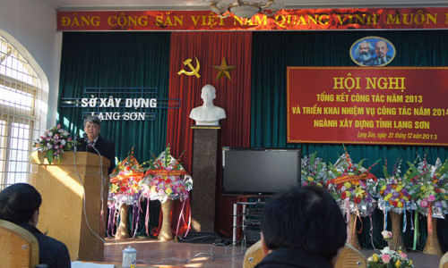 Sở Xây dựng triển khai nhiệm vụ 2014