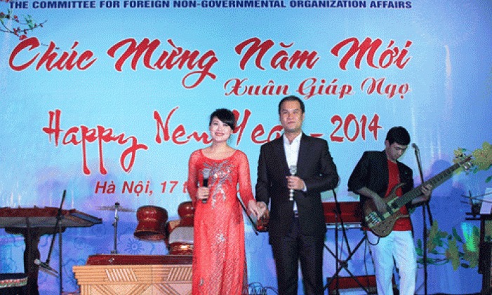 Gặp mặt cộng đồng quốc tế nhân dịp đón Xuân Giáp Ngọ 2014