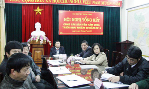 Ban Dân vận Trung ương triển khai nhiệm vụ năm 2014