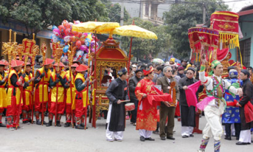 Tưng bừng Lễ hội Chùa Tam Thanh