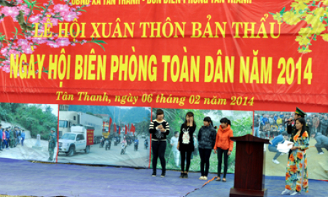 Tân Thanh tổ chức Ngày hội Biên phòng toàn dân