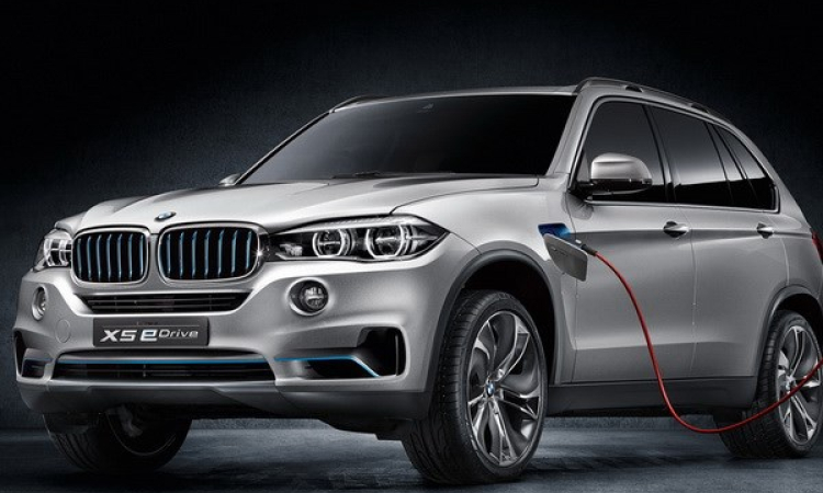 BMW X5 eDrive concept dùng động cơ xăng và motor điện