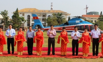 Khai trương bay du lịch trực thăng tại Quảng Bình