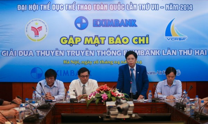 500 VĐV tham dự giải đua thuyền truyền thống Eximbank 2014