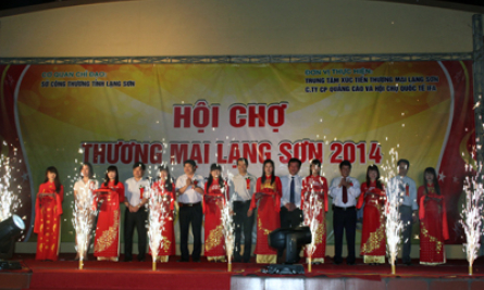 Khai mạc Hội chợ Thương mại Lạng Sơn 2014