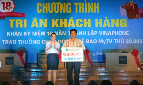 VNPT Lạng Sơn tri ân khách hàng