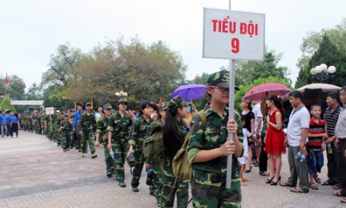 Lễ ra quân Chiến dịch “Mùa hè xanh Xứ Lạng” và Lễ xuất quân “Học kỳ trong quân đội” năm 2014