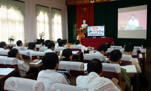 Hội nghị trực tuyến toàn quốc nghiên cứu, quán triệt và triển khai thực hiện Nghị quyết Hội nghị Trung