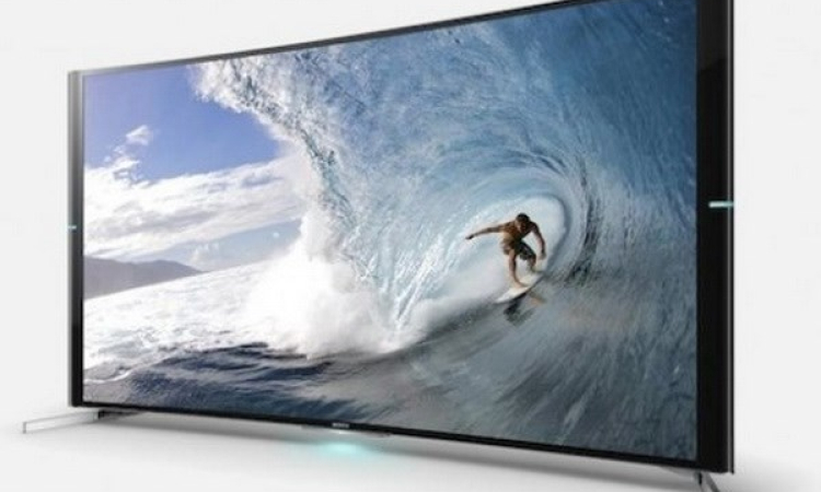 Hãng Sony trình làng chiếc TV UHD màn hình cong đầu tiên