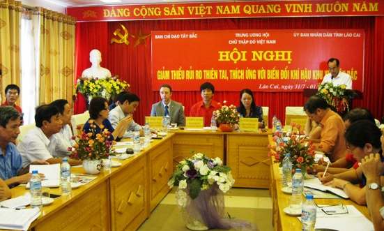 Hội nghị giảm thiểu rủi ro thiên tai, thích ứng với biến đổi khí hậu khu vực Tây Bắc