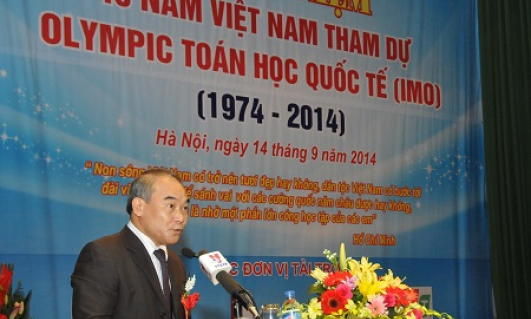 Kỷ niệm 40 năm Việt Nam tham dự Olympic Toán quốc tế