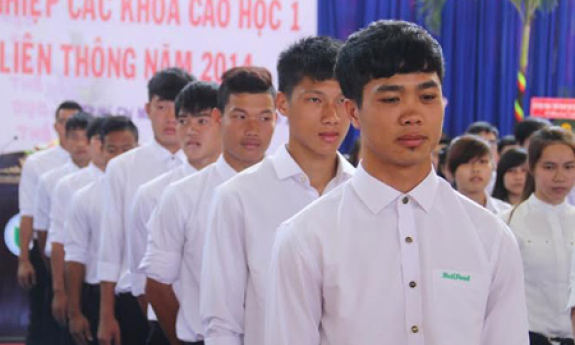 Tuyển thủ U19 Việt Nam vào Đại học