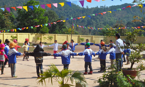 Tăng cường công tác chăm sóc học sinh bán trú