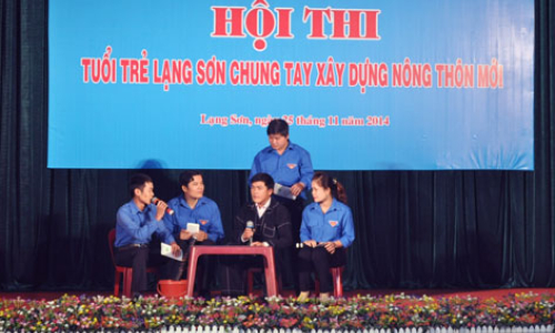 Hội thi tuổi trẻ Lạng Sơn chung tay xây dựng nông thôn mới